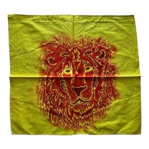 Handmade Batik Lion Wall Art Window Art